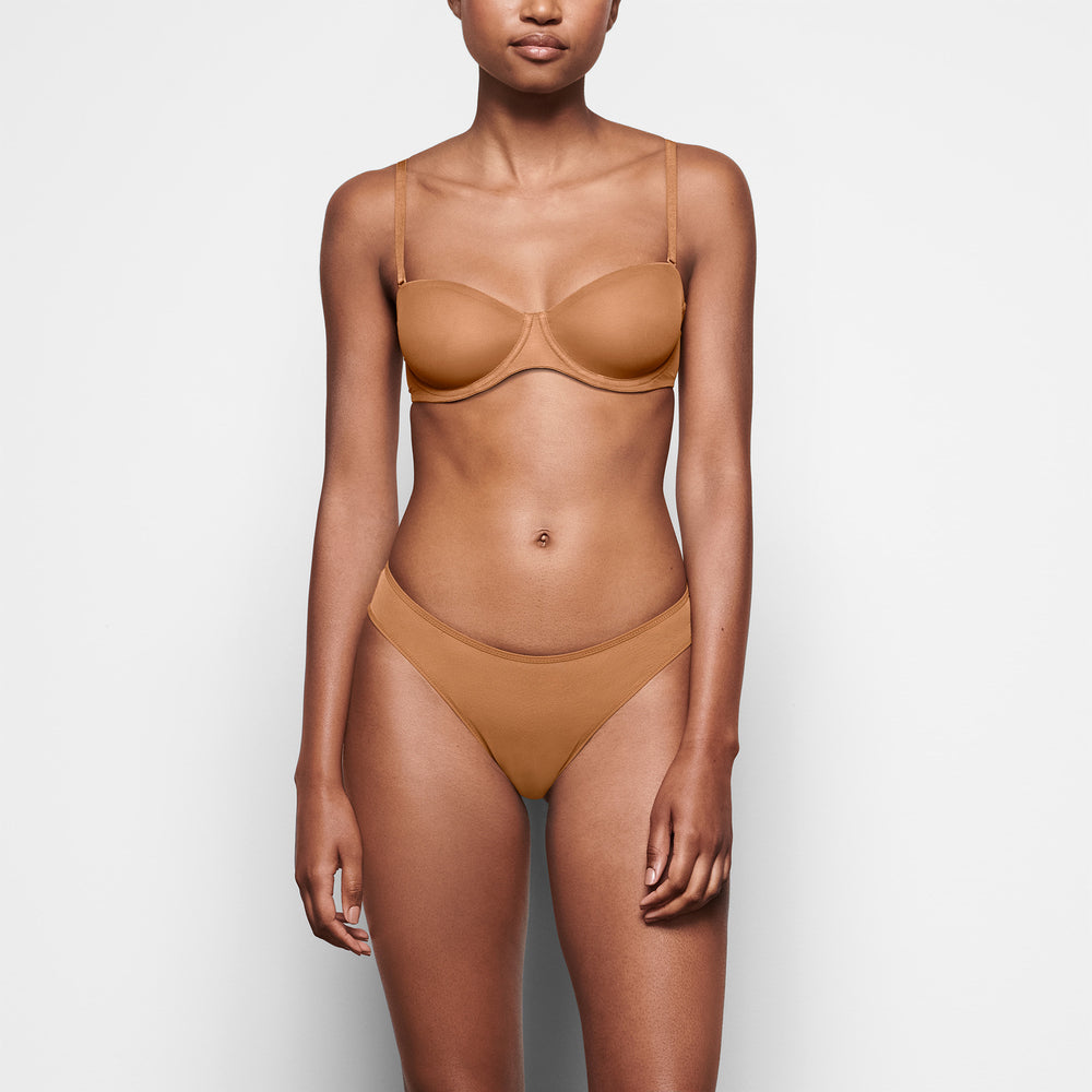Strapless Bra Skims ULTRA FINE MESH Abricot | 350XRISAJ