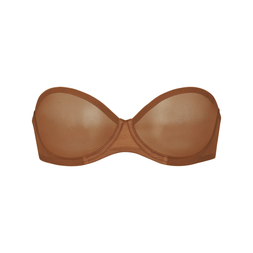 Strapless Bra Skims ULTRA FINE MESH Abricot | 350XRISAJ