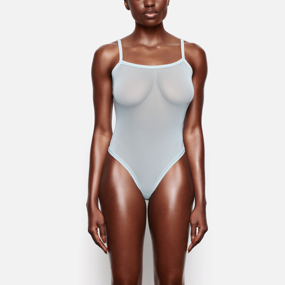Strappy Bodysuit Skims SUMMER MESH Bleu | 947VZDSUK