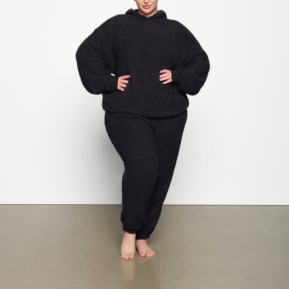 Sweat a Capuche Skims COZY KNIT UNISEX Noir | 236KGNJAE