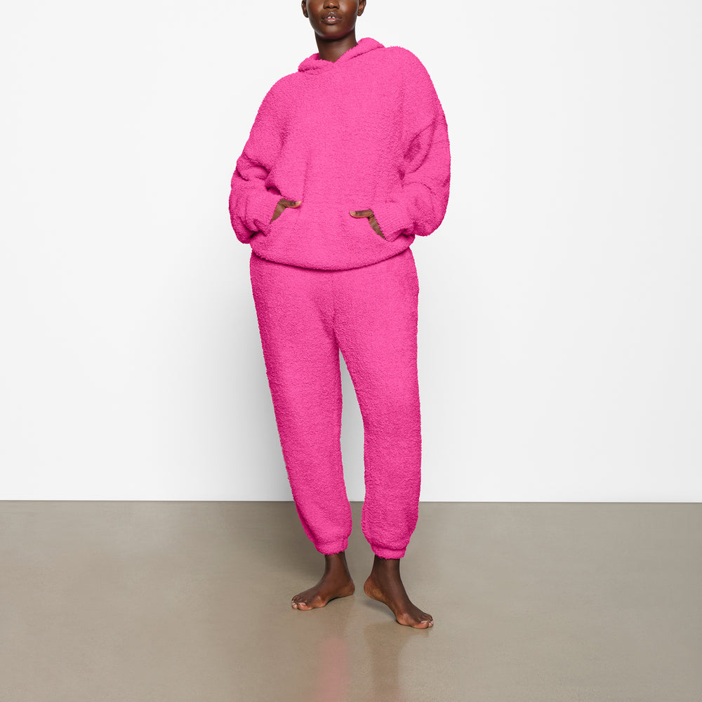 Sweat a Capuche Skims COZY KNIT UNISEX Rose | 654ENFVTP