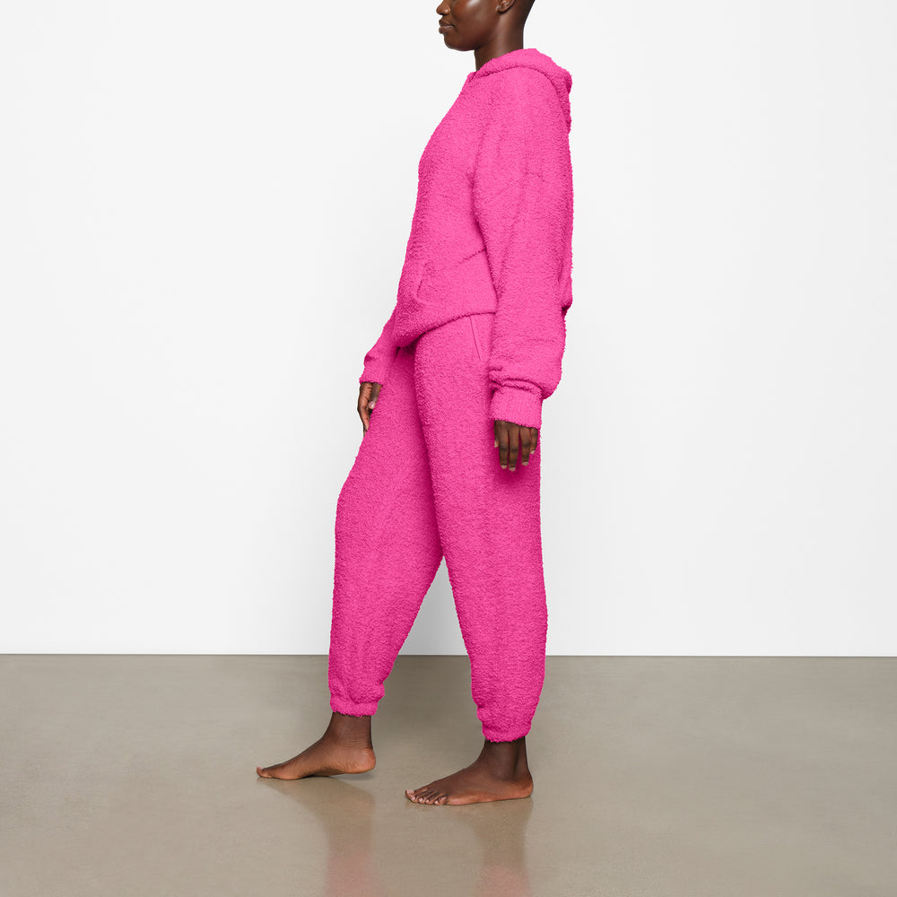Sweat a Capuche Skims COZY KNIT UNISEX Rose | 654ENFVTP