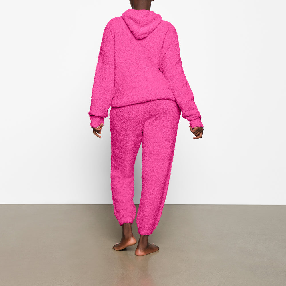 Sweat a Capuche Skims COZY KNIT UNISEX Rose | 654ENFVTP