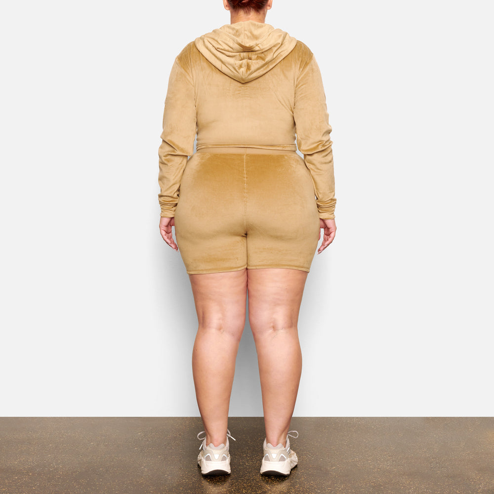 Sweat a Capuche Skims VELOUR Doré | 815XACDNV