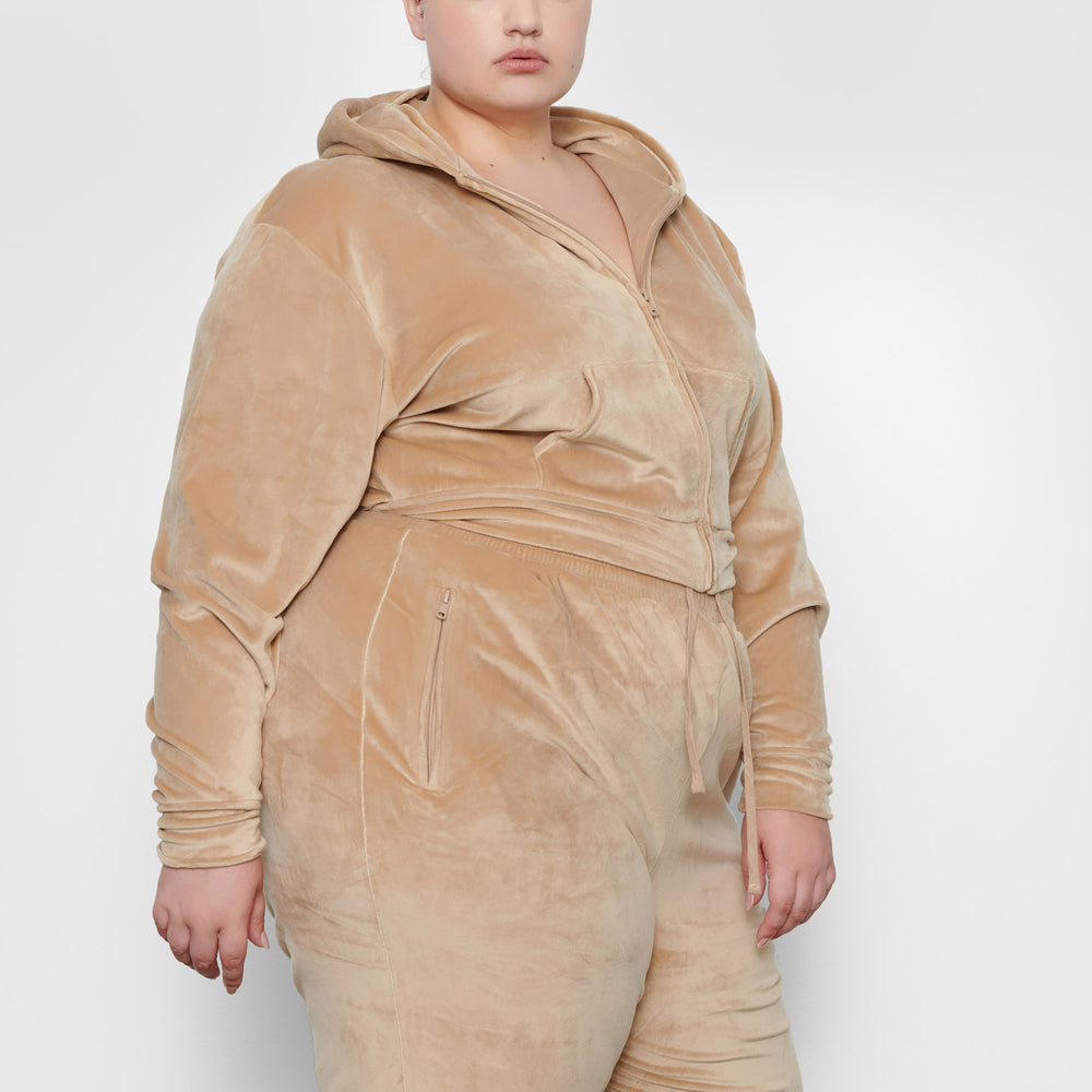 Sweat a Capuche Skims VELOUR Orange | 504KJCOAB