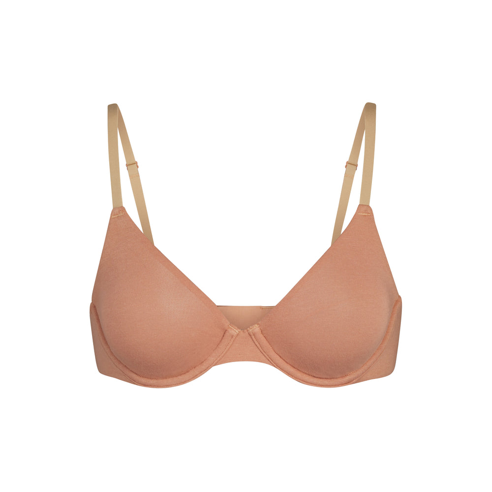 T-shirt Bra Skims COTTON JERSEY Abricot | 306GLAQCV