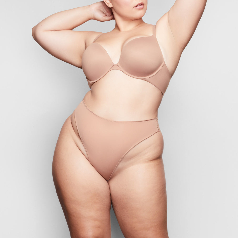 T-shirt Push Up Bra Skims FITS EVERYBODY Abricot | 398SHIEMD
