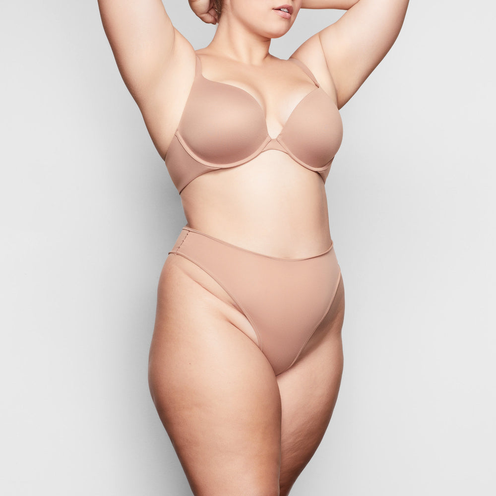 T-shirt Push Up Bra Skims FITS EVERYBODY Abricot | 398SHIEMD