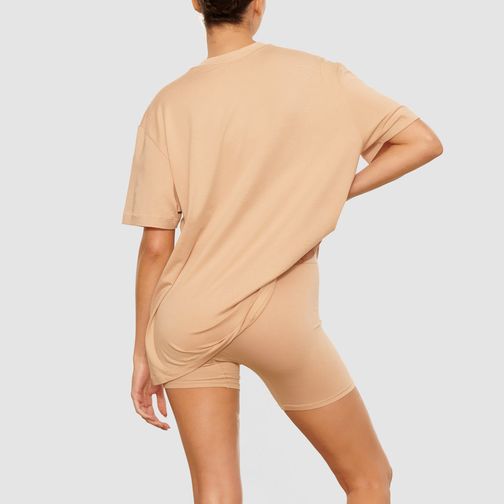 T-shirt Skims BOYFRIEND Beige | 157MPGRAL