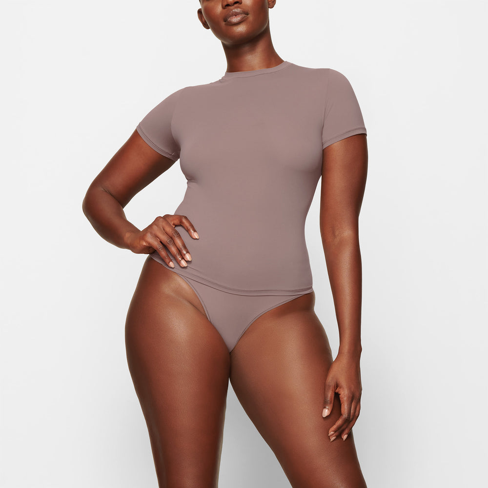 T-shirt Skims FITS EVERYBODY Marron | 987BIHMVW