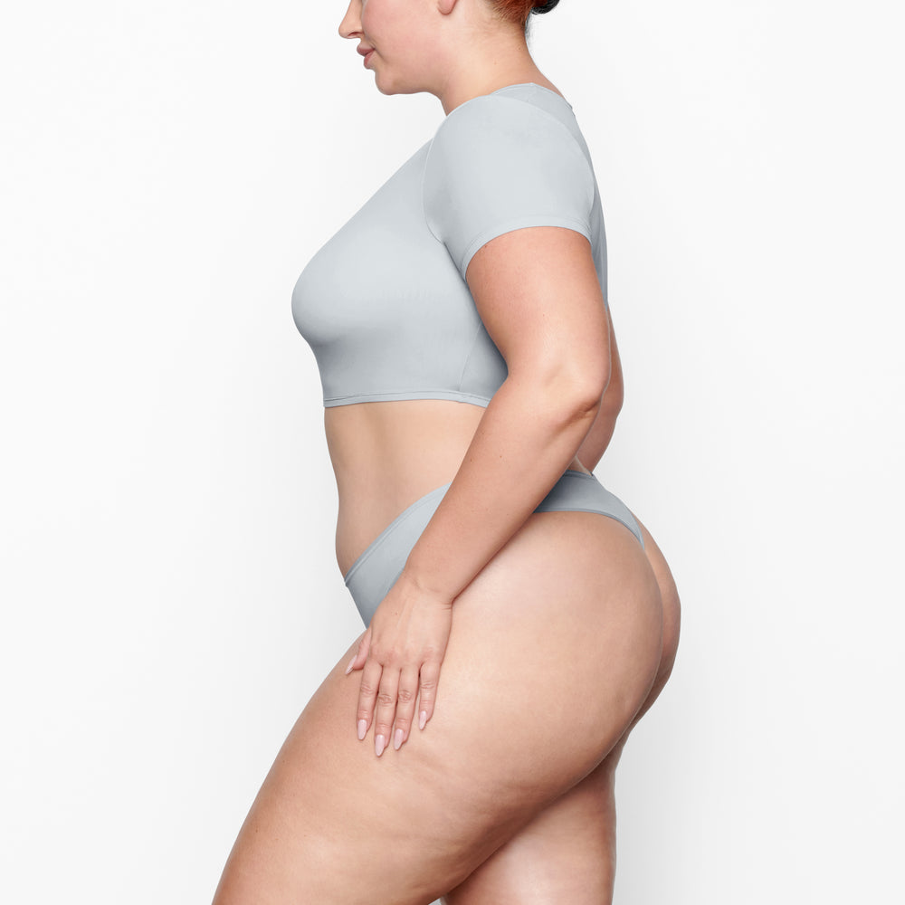 T-shirt Skims FITS EVERYBODY SUPER CROPPED Bleu | 193HZLXRC