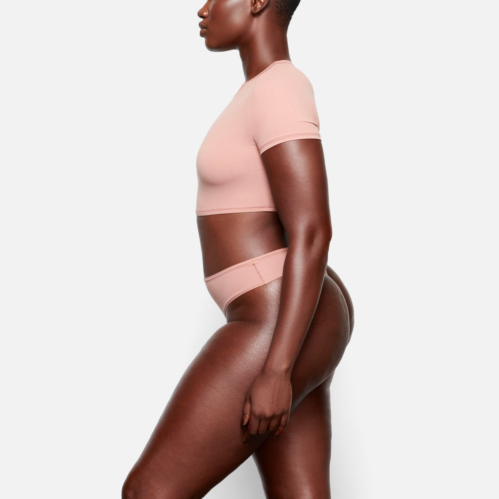 T-shirt Skims FITS EVERYBODY SUPER CROPPED Rose | 643SVIPQE