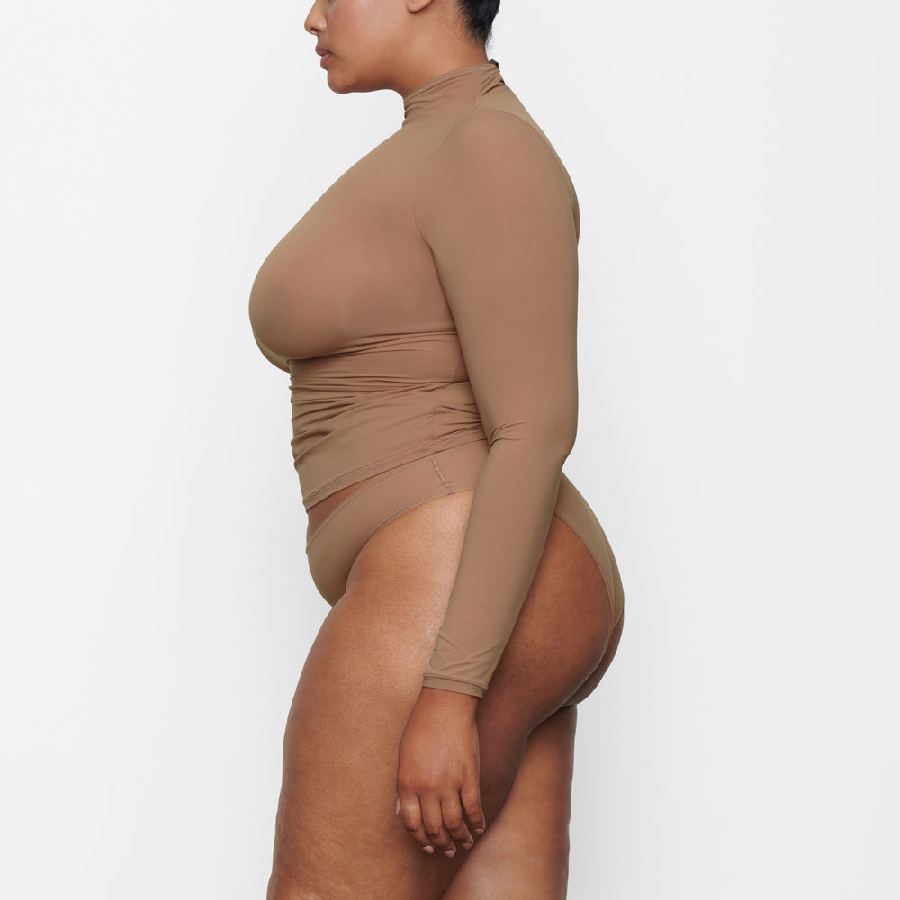 T-shirt Skims FITS EVERYBODY TURTLENECK Abricot | 758AQPCWI