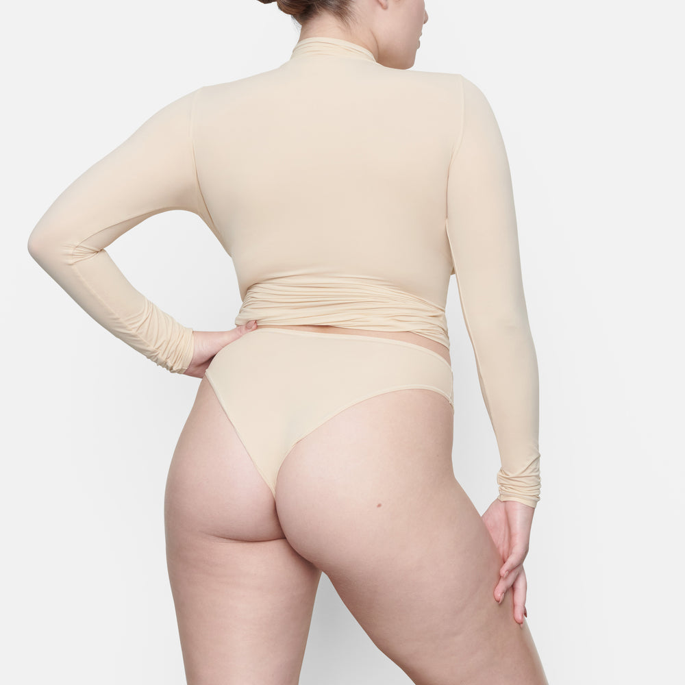 T-shirt Skims FITS EVERYBODY TURTLENECK Marron | 813WSBTJX