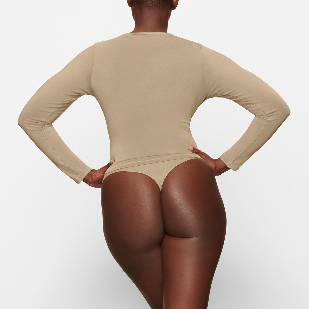 T-shirt Skims NEW VINTAGE LONG SLEEVE Abricot | 980PYBXJV