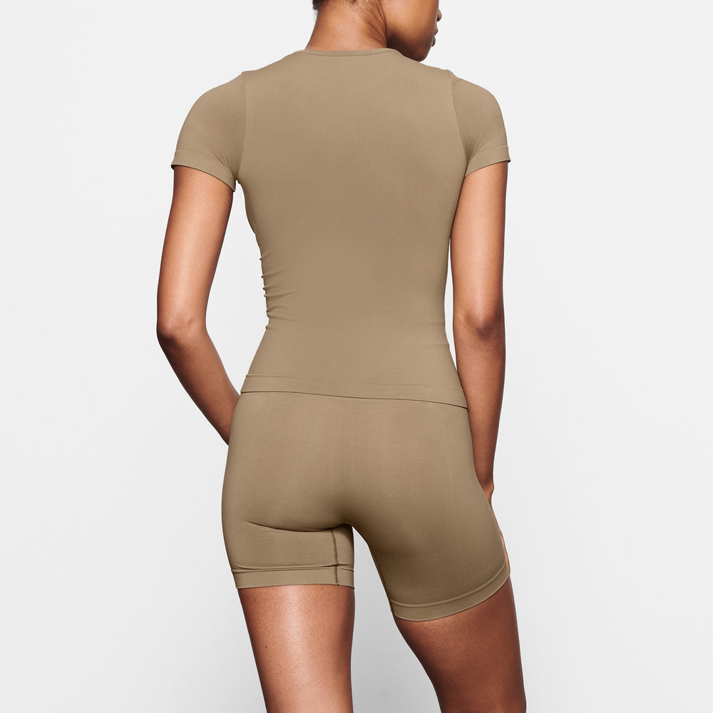 T-shirt Skims SOFT SMOOTHING Abricot | 417COMIVW