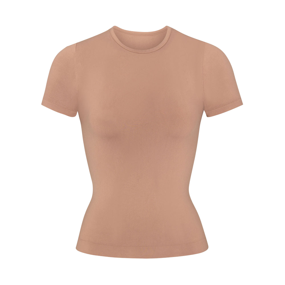 T-shirt Skims SOFT SMOOTHING Abricot | 627QIDBSL