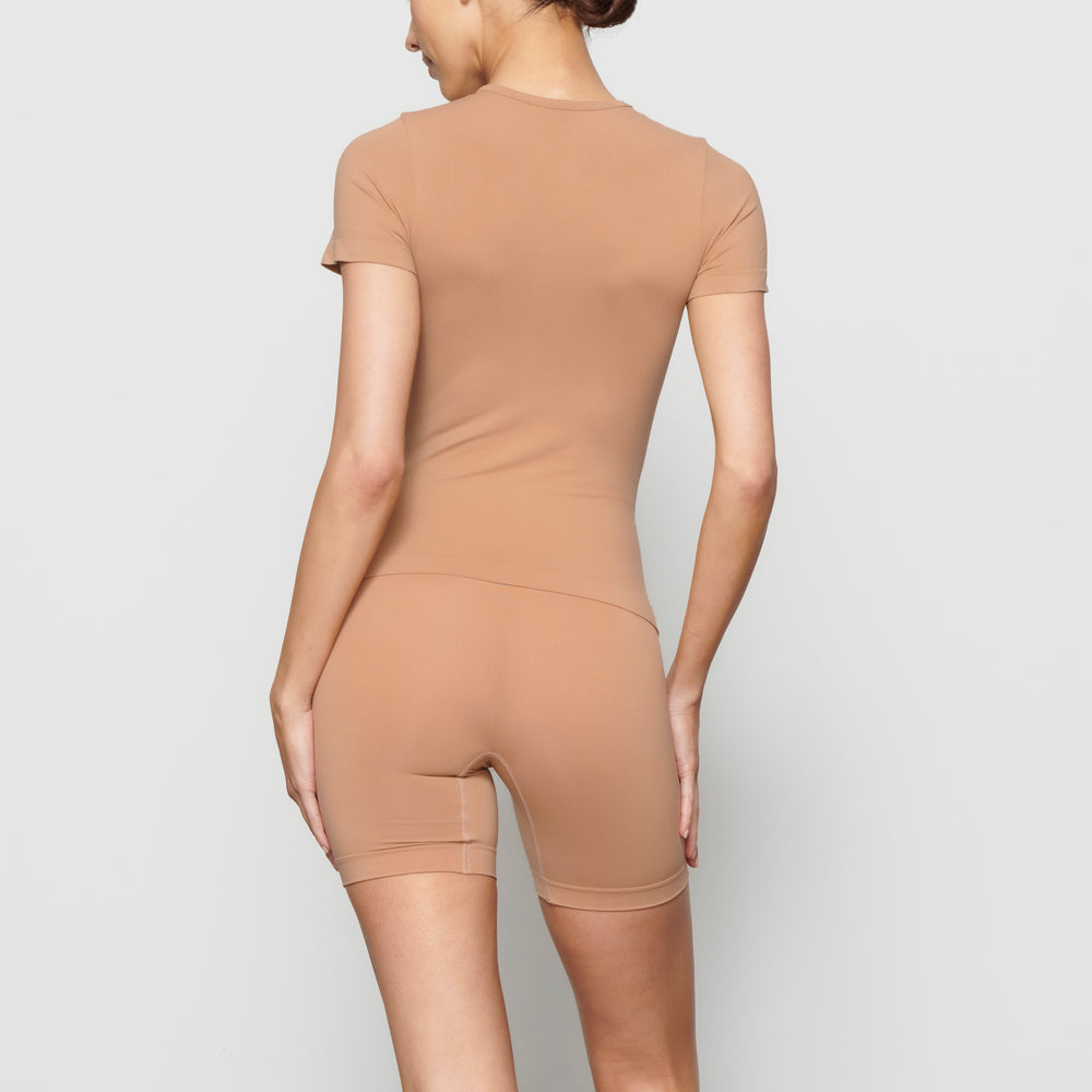 T-shirt Skims SOFT SMOOTHING Beige | 134LCHQSG