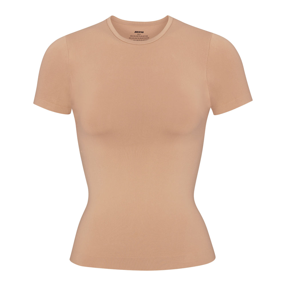 T-shirt Skims SOFT SMOOTHING Beige | 134LCHQSG