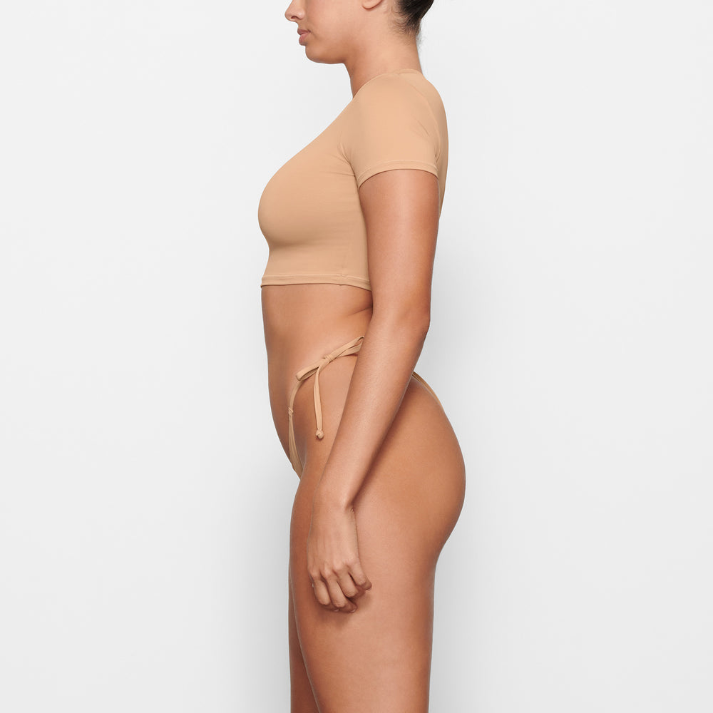 T-shirt Skims SWIM Beige | 236HXQCYD