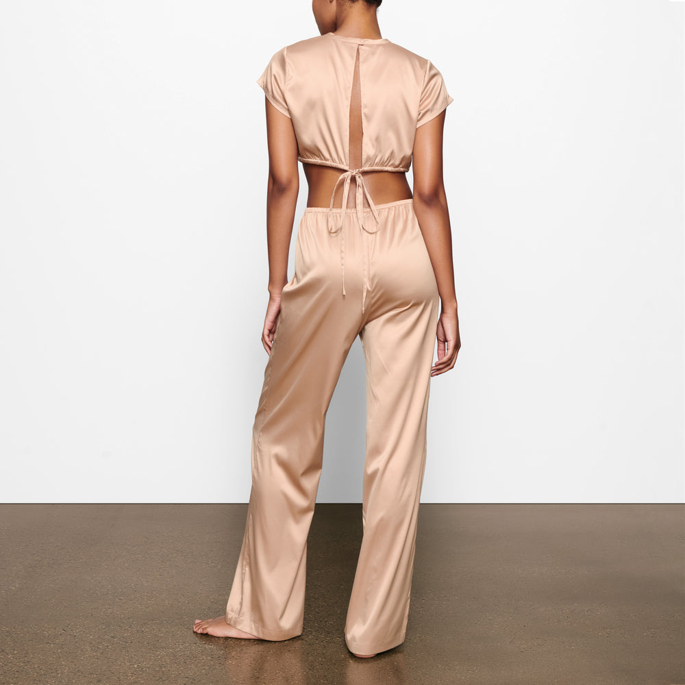 T-shirt Skims WOVEN SHINE Rose | 198EVALPO
