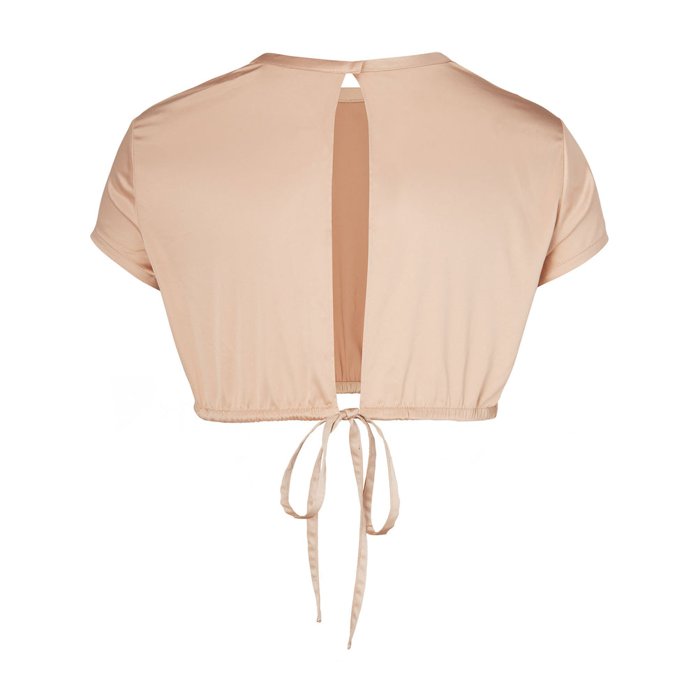 T-shirt Skims WOVEN SHINE Rose | 198EVALPO