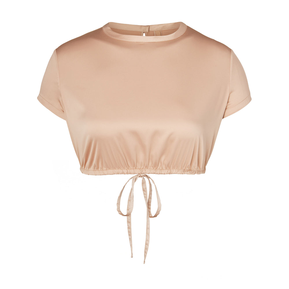 T-shirt Skims WOVEN SHINE Rose | 198EVALPO