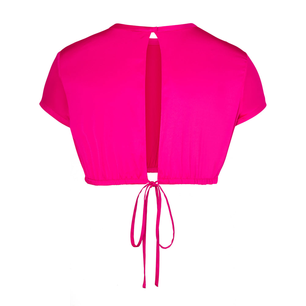 T-shirt Skims WOVEN SHINE Rose | 326JLDMKV