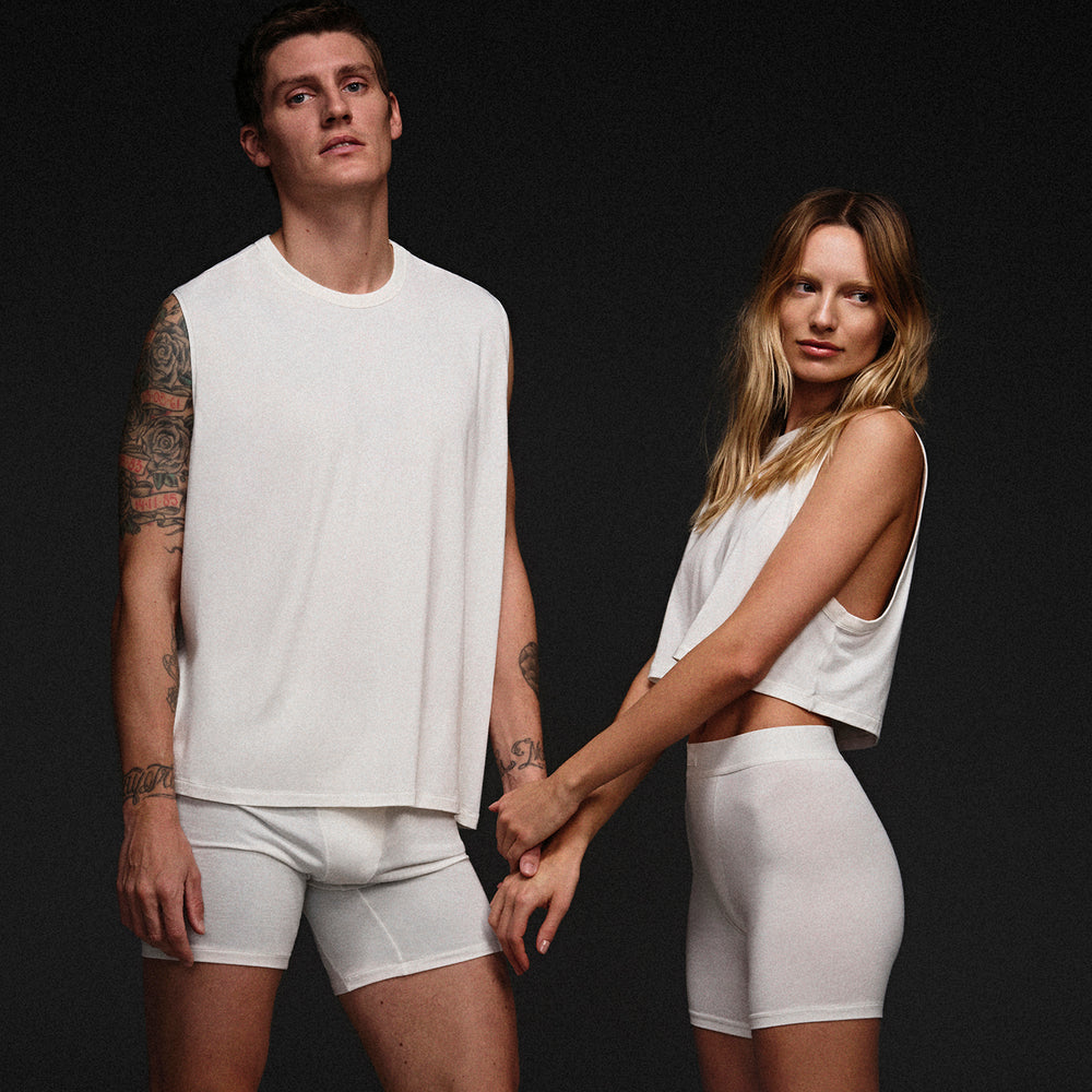 Tank Skims BOYFRIEND MUSCLE Abricot | 960GDHZBI