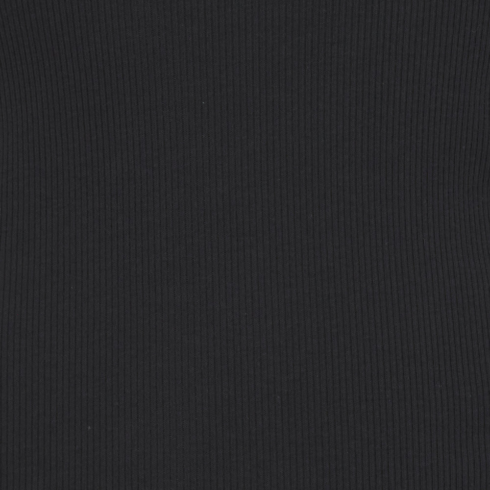 Tank Skims COTTON RIB SUPER CROP Noir | 419ETUROP
