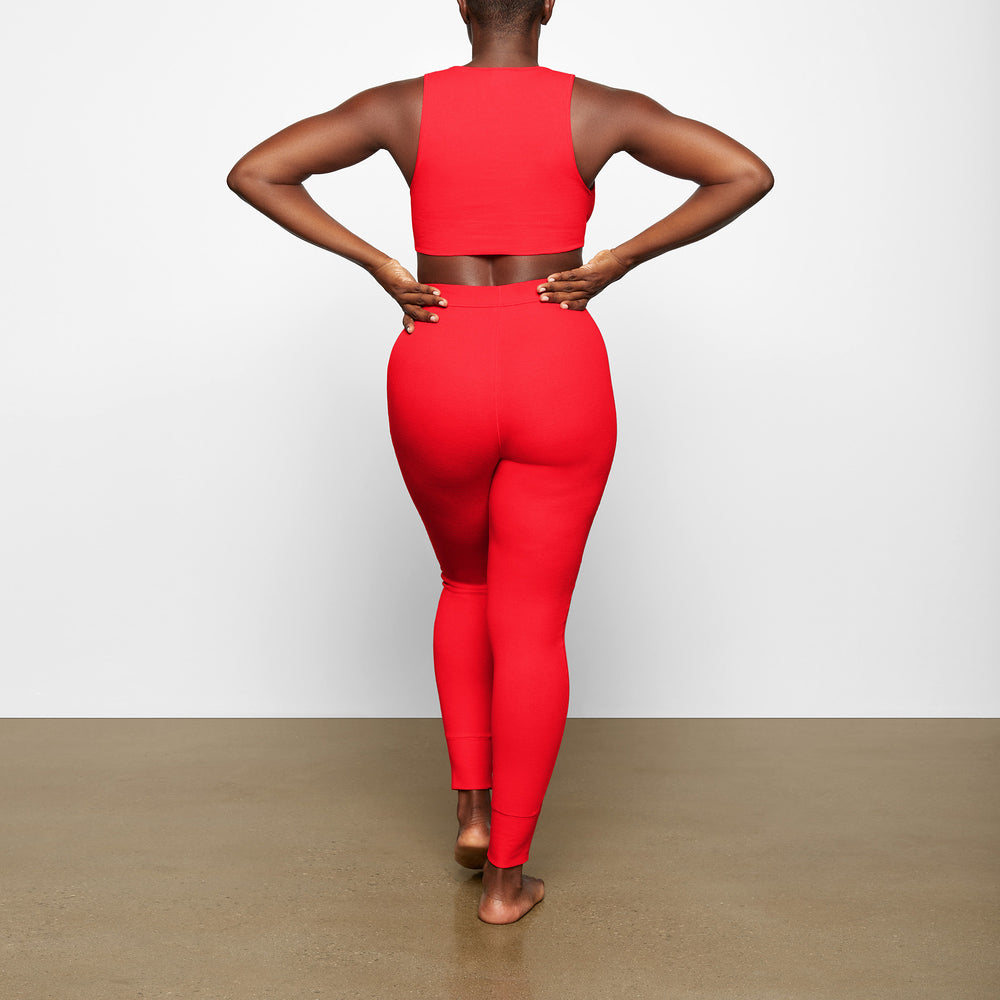 Tank Skims COTTON RIB SUPER CROP Rouge | 056ZUHSTW