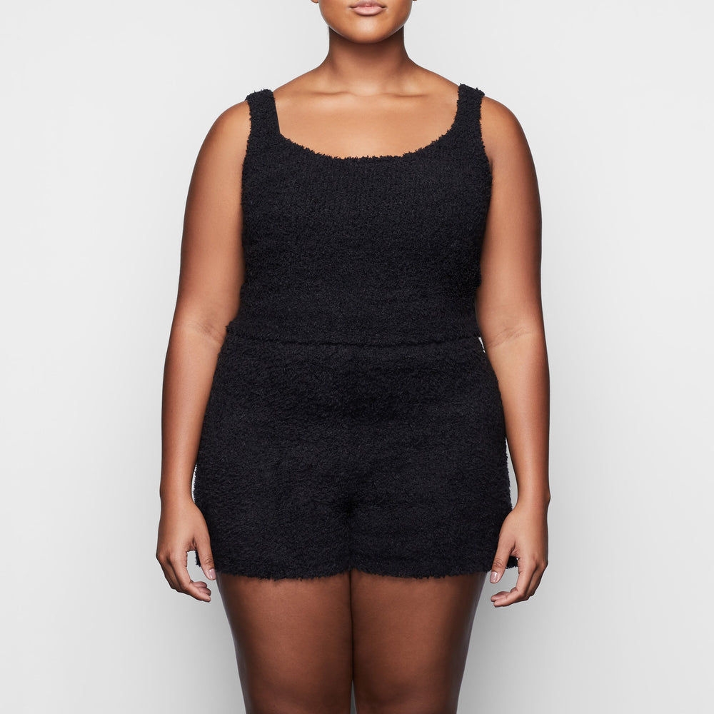 Tank Skims COZY KNIT Noir | 481JNMGQR