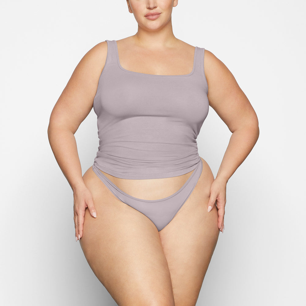 Tank Skims NEW VINTAGE SCOOP NECK Argent | 745VDIJSB