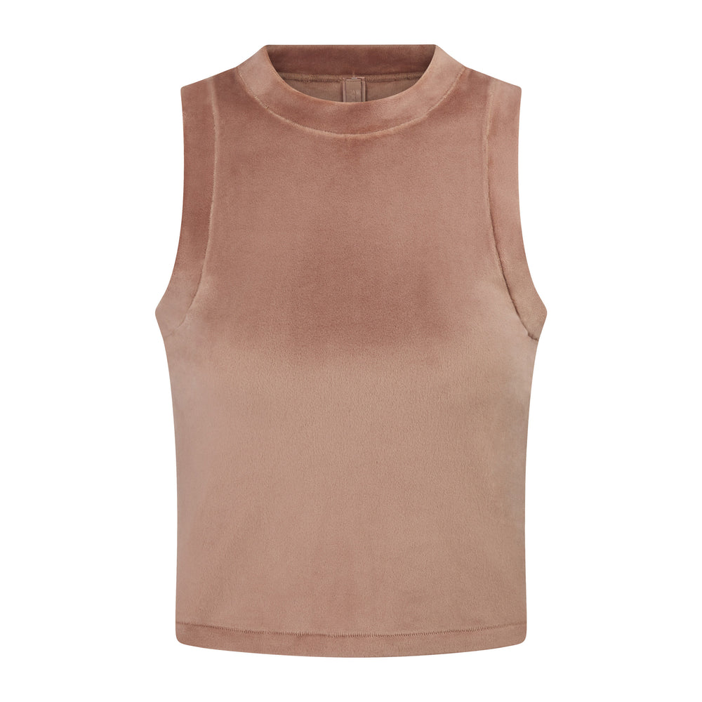 Tank Skims VELOUR CREW NECK Abricot | 802DZCSPX