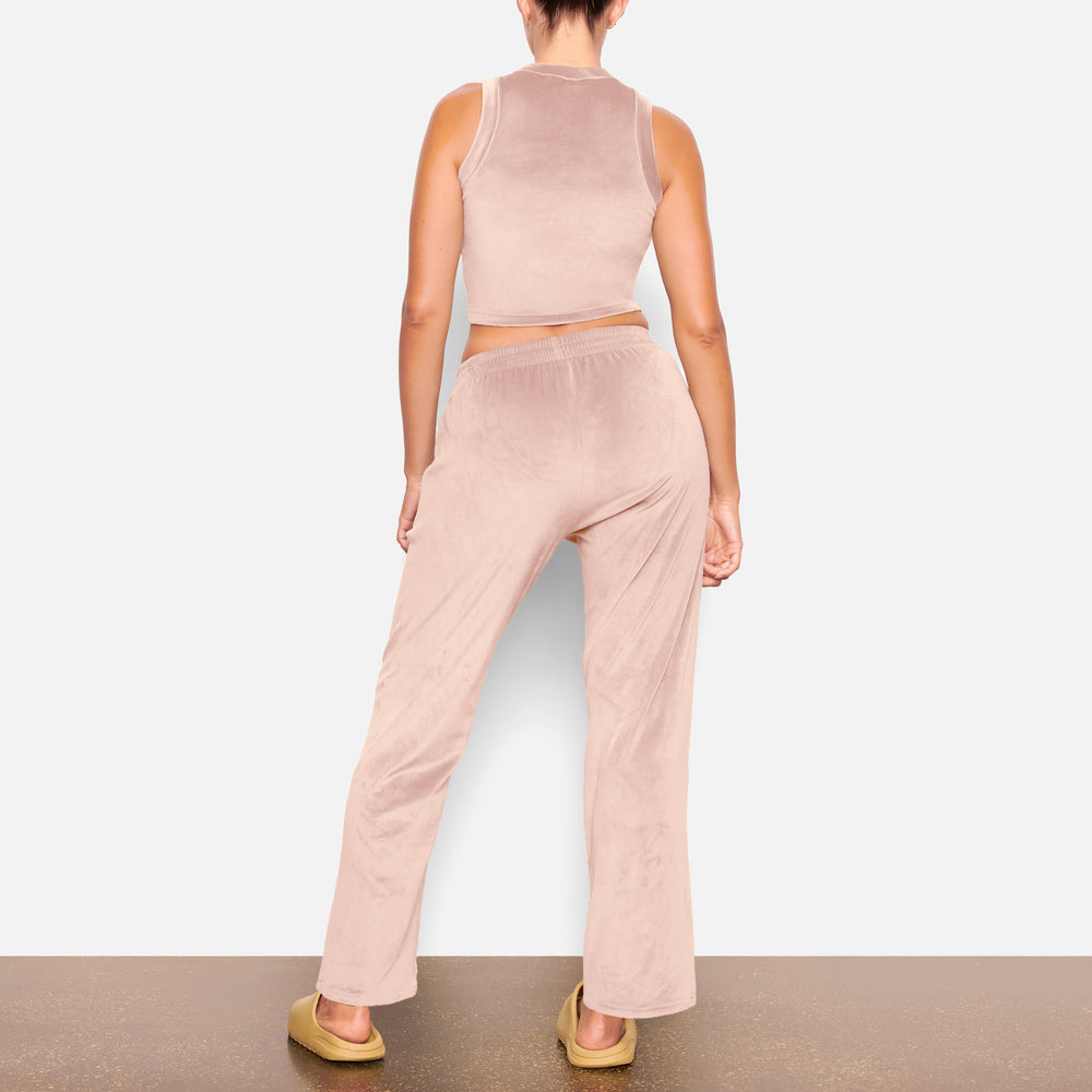 Tank Skims VELOUR CREW NECK Rose Clair | 574VBTYXQ