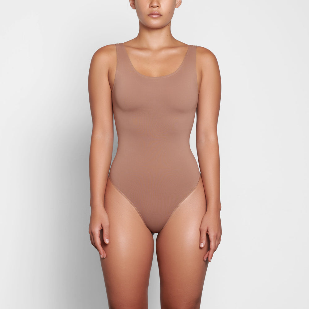 Thong Bodysuit Skims SOFT SMOOTHING Abricot | 380SUOXCE