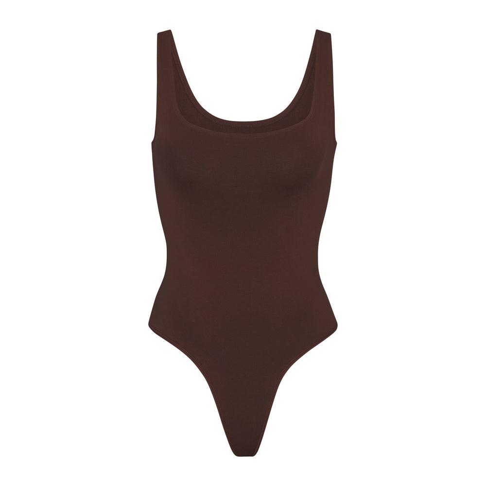 Thong Bodysuit Skims SOFT SMOOTHING Chocolat | 284MYJTAL