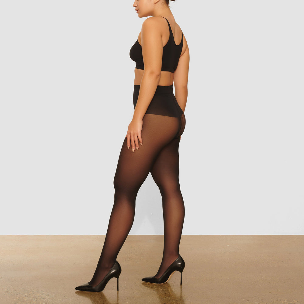 Tights Skims MID SUPPORT Noir | 962KINOEF