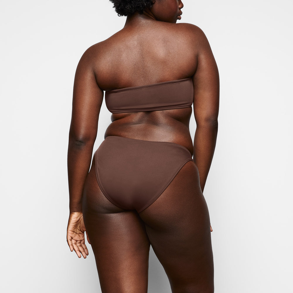 Two Pieces Skims SHAPING SWIM DIPPED BIKINI BOTTOM Chocolat | 320DGOCUT