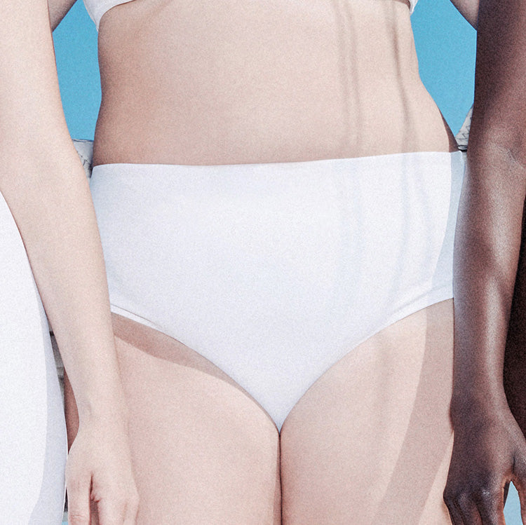 Two Pieces Skims SHAPING SWIM HIGH WAIST BIKINI BOTTOM Grise Foncé | 184KIOEDC