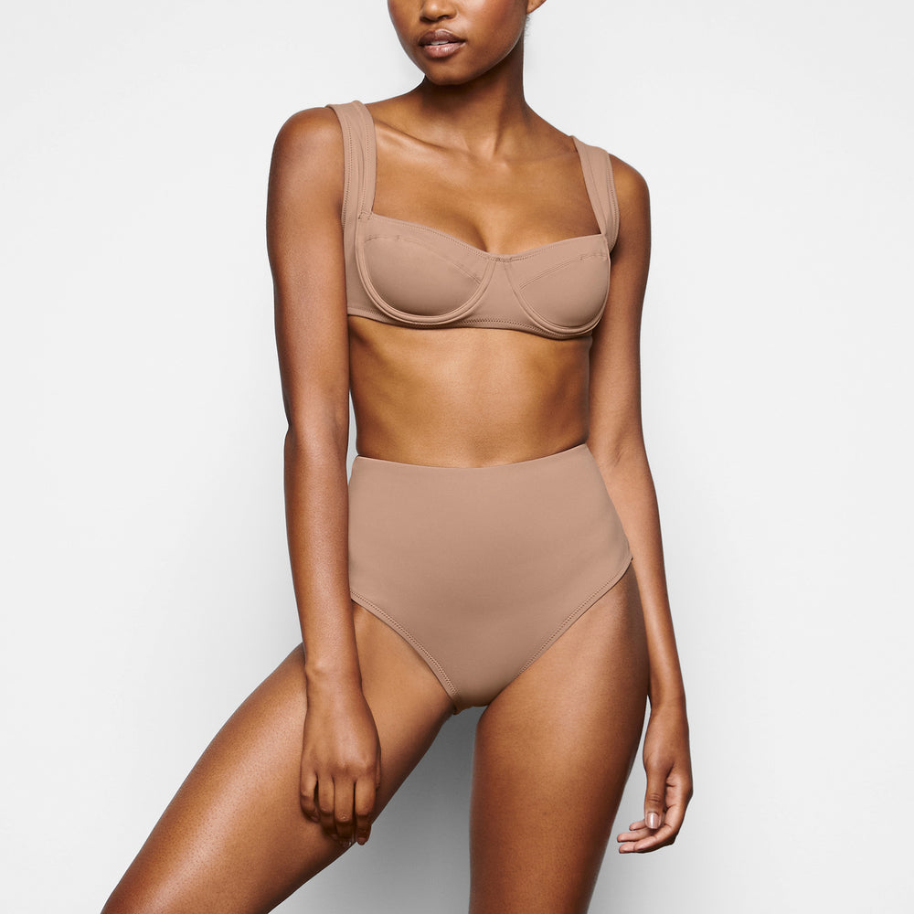 Two Pieces Skims SHAPING SWIM HIGH WAIST BIKINI BOTTOM Abricot | 630GHDICU