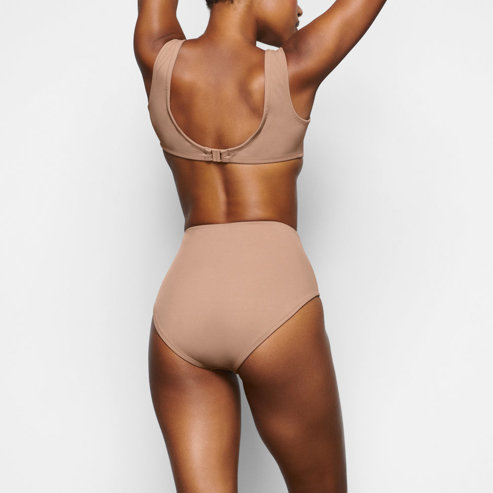 Two Pieces Skims SHAPING SWIM HIGH WAIST BIKINI BOTTOM Abricot | 630GHDICU