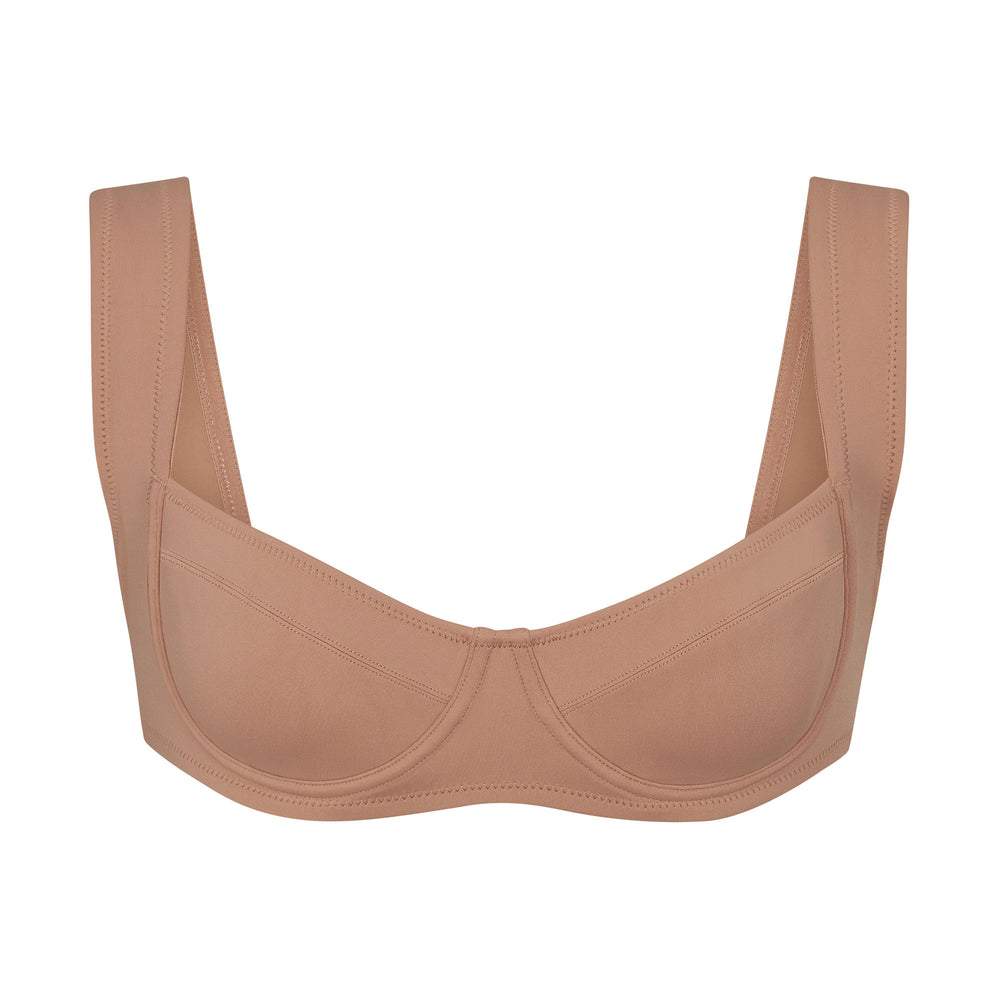 Two Pieces Skims SHAPING SWIM UNLINED UNDERWIRE BIKINI TOP Abricot | 798VUOCDE