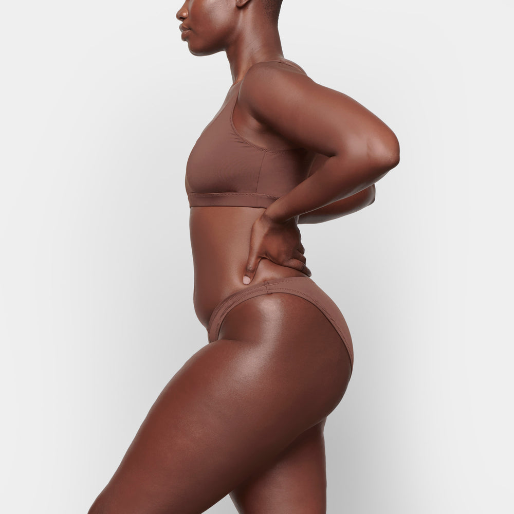 Two Pieces Skims SWIM DIPPED MID WAIST BOTTOMS Chocolat | 594WANUKF
