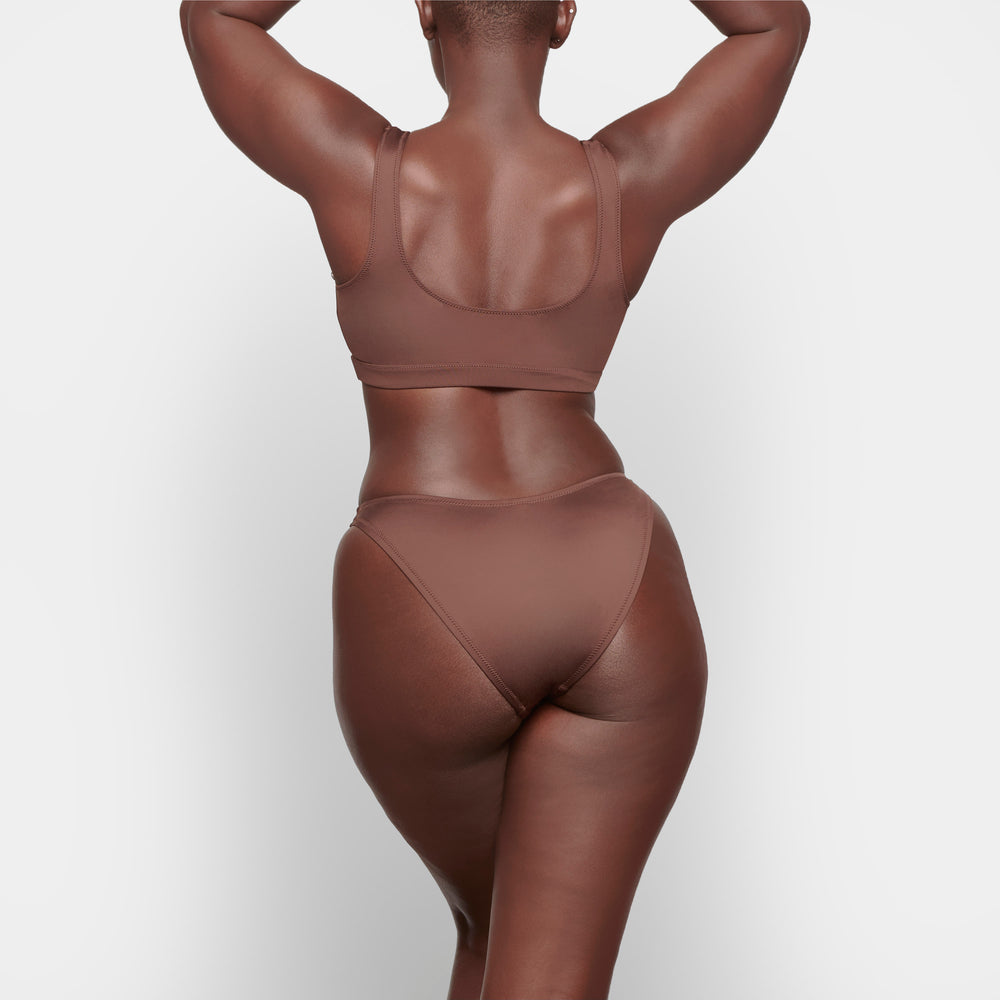 Two Pieces Skims SWIM DIPPED MID WAIST BOTTOMS Chocolat | 594WANUKF