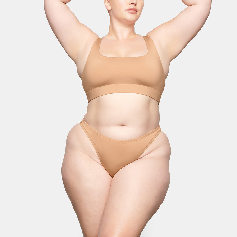 Two Pieces Skims SWIM DIPPED MID WAIST BOTTOMS Beige | 689AVYXPD