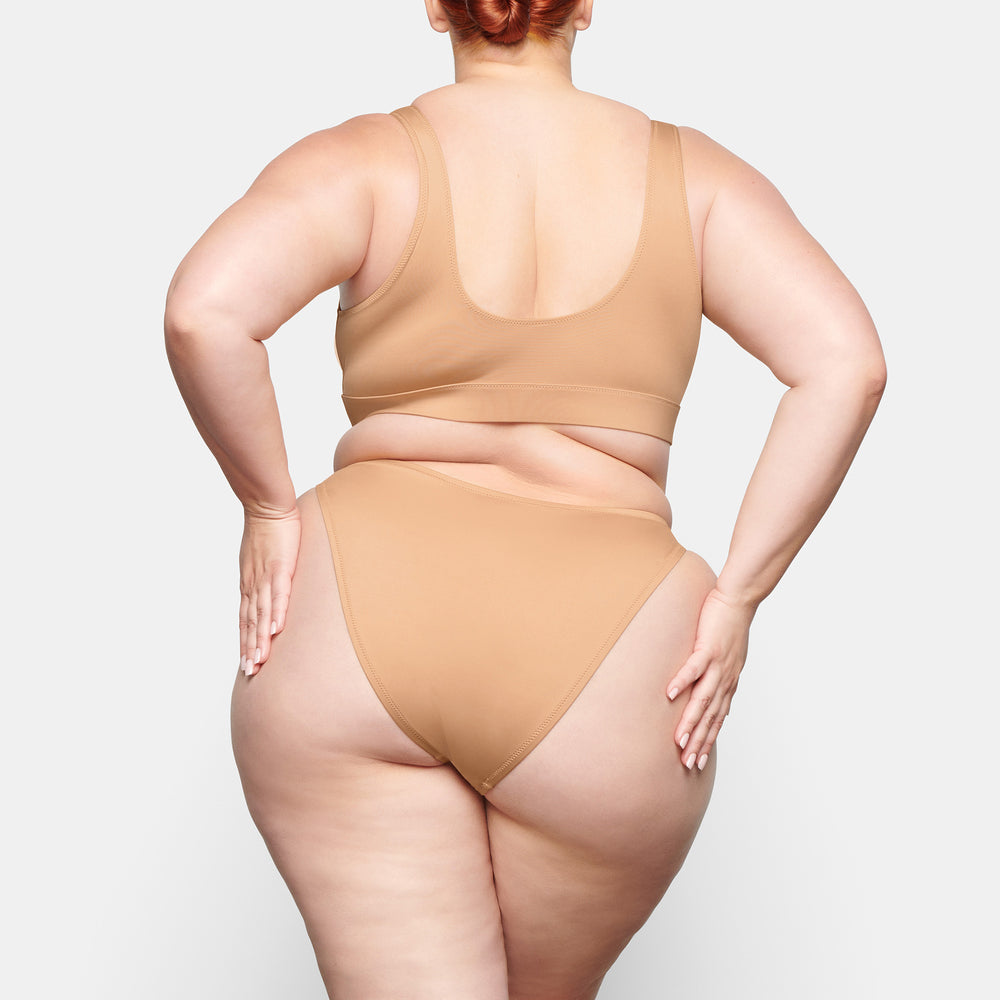 Two Pieces Skims SWIM DIPPED MID WAIST BOTTOMS Beige | 689AVYXPD