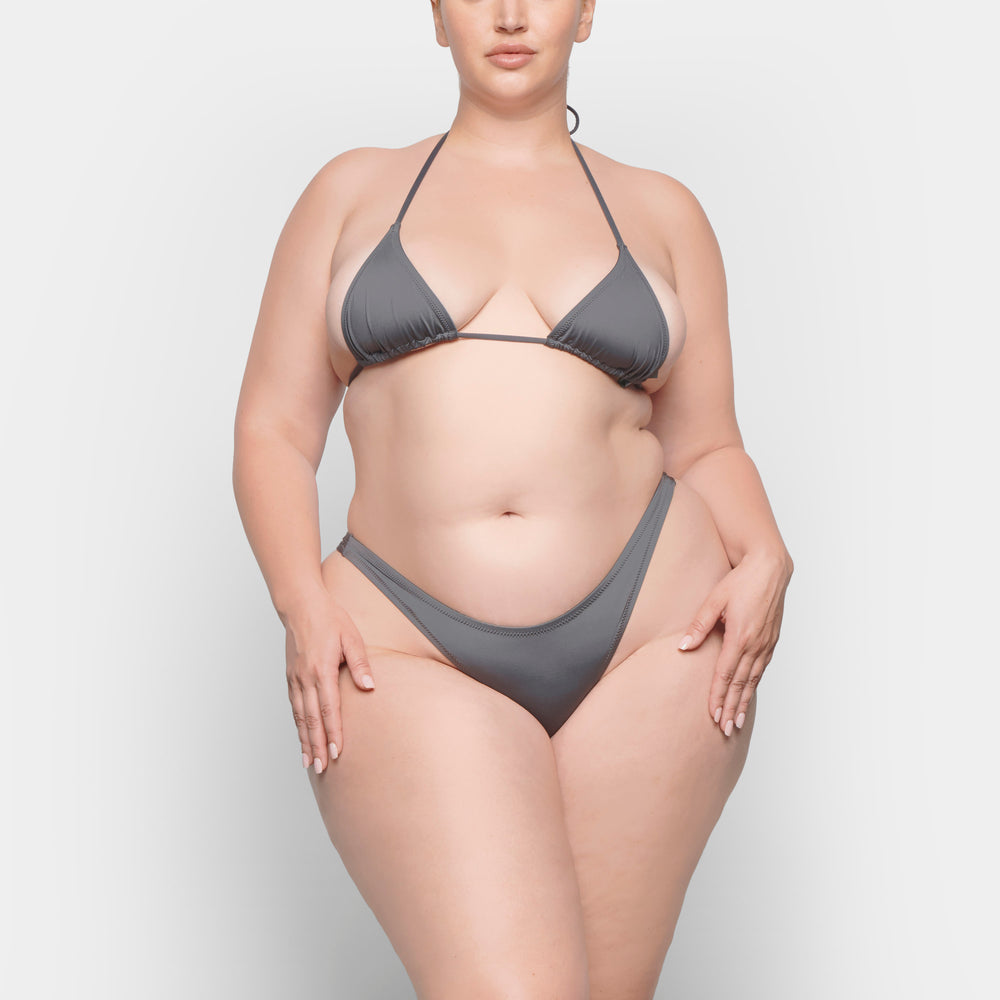 Two Pieces Skims SWIM MICRO TANGA BIKINI BOTTOMS Grise Foncé | 369LQPRFE