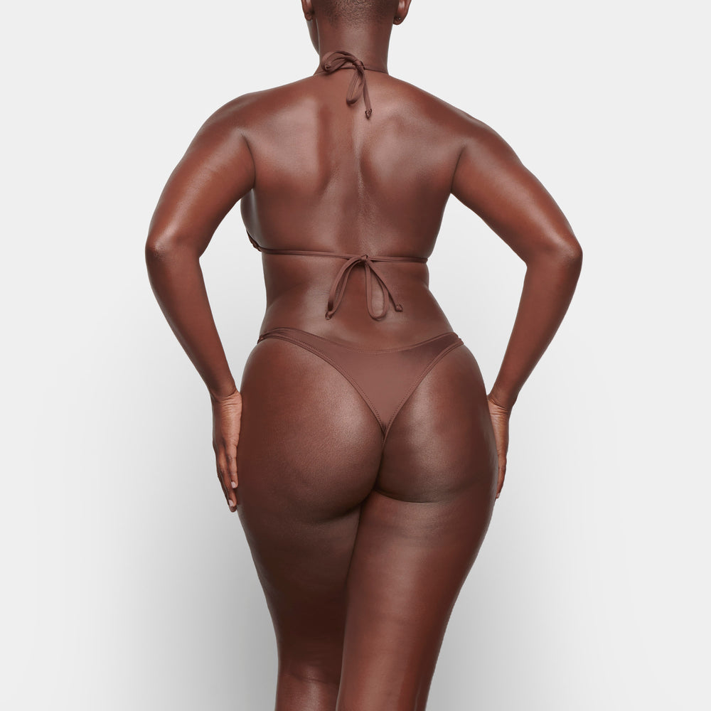 Two Pieces Skims SWIM MICRO TANGA BIKINI BOTTOMS Chocolat | 753GSPANV