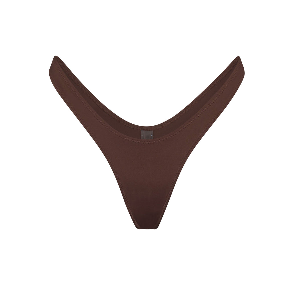 Two Pieces Skims SWIM MICRO TANGA BIKINI BOTTOMS Chocolat | 753GSPANV